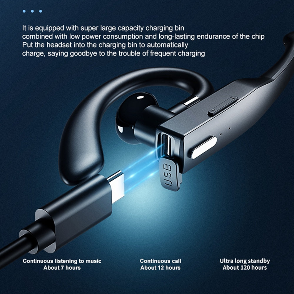 YYK-525 Wireless Bluetooth Headphone ANC Active Noise Cancelling Business Hanging Earphone (No Charging Case) YYK-525 Wireless Bluetooth Headphone ANC Active Noise Cancelling Business Hanging Earphone (No Charging Case)